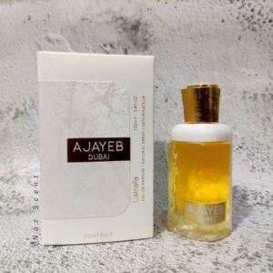 Ajayeb Dubai lattafa Parfum oud  fruité poudré 100ml eau de parfum